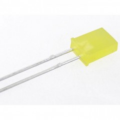 LED-dioda pravoug.2X5mm zuta