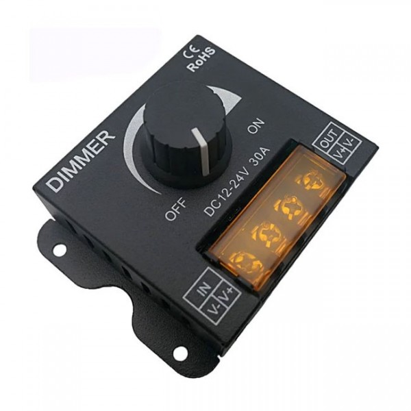 LED dimer 1x30A, 12/24VDC - OLETR-DIM2