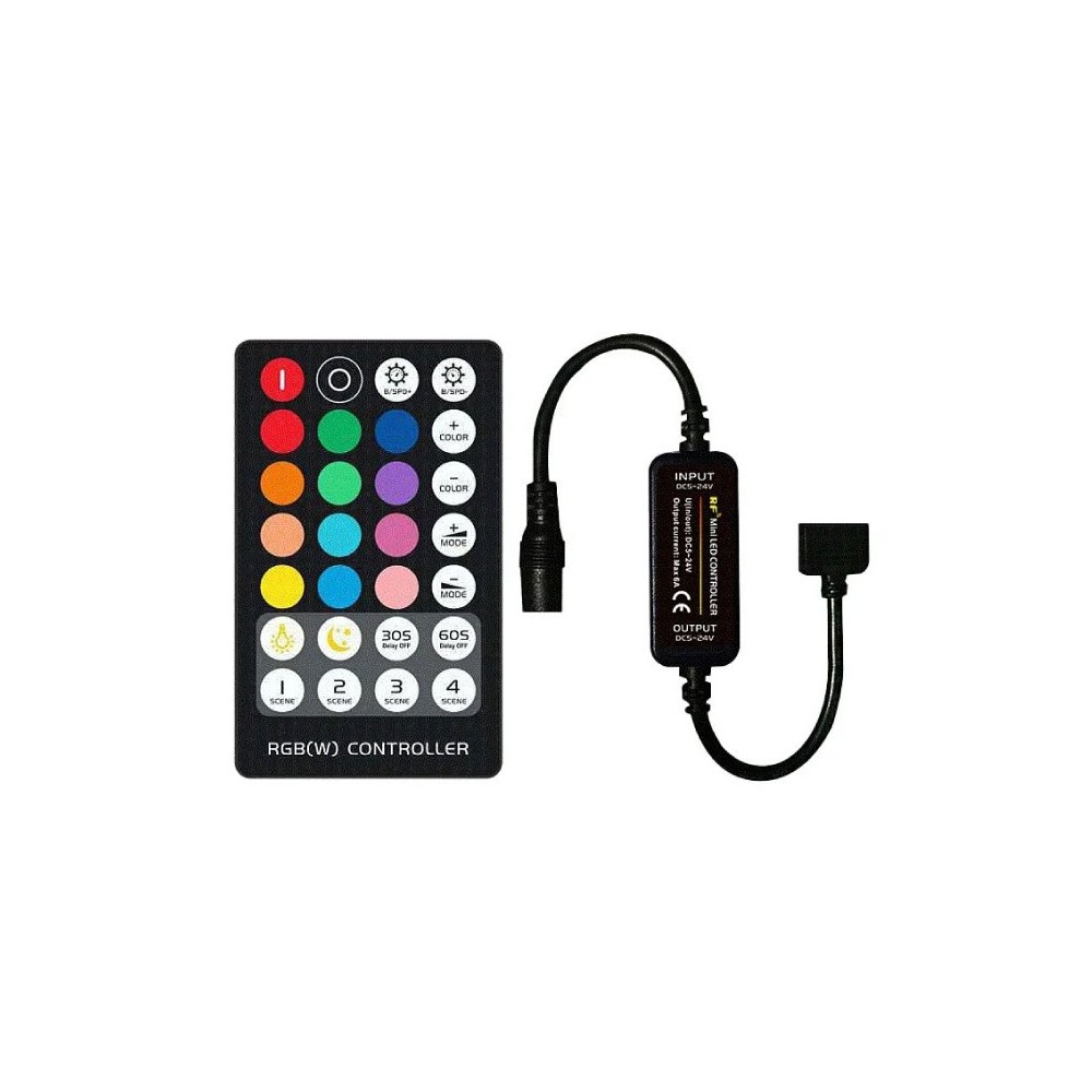 Mini LED RGBW kontroler sa daljinskim upr. 72W - OLETRK-RGB