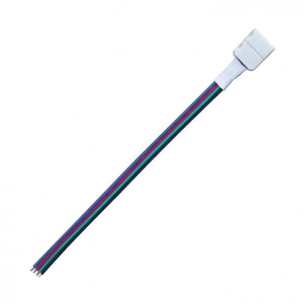 Prikljucni kab.za nap.RGB LED traka 10mm, - OLETR-PK4