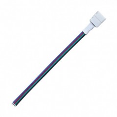 Prikljucni kab.za nap.RGB LED traka 10mm,