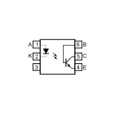 Optok.>3.5kV 30V 0.1A >10% DIP6