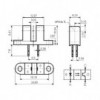 Slotted Optic.Switch-Trans.Out. ITR8102 - OOKCNY37