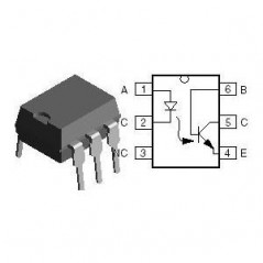 Optocoupler,Transistor Output  DIP6