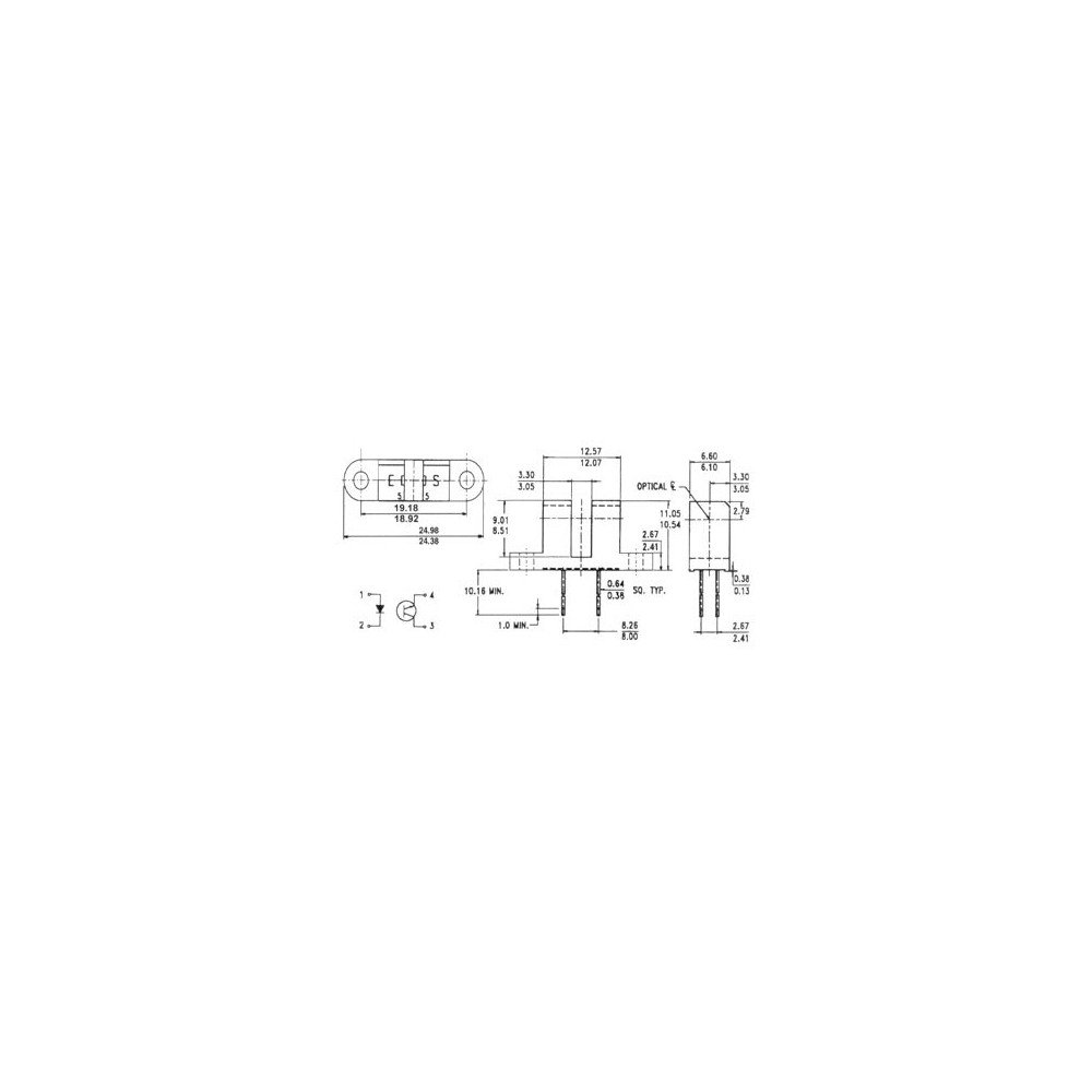 Slotted Optic.Switch With Trans. Out. - OOKLTH860-T55
