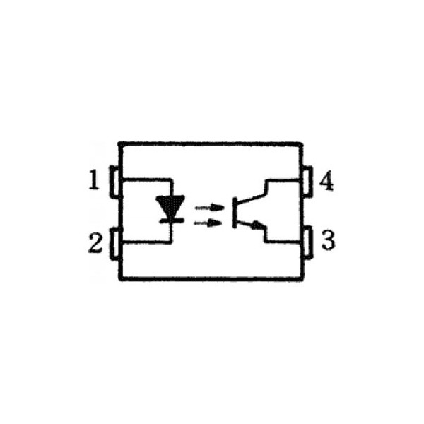 Optok.5kV 80V 50mA DIP4 - OOKLTV816