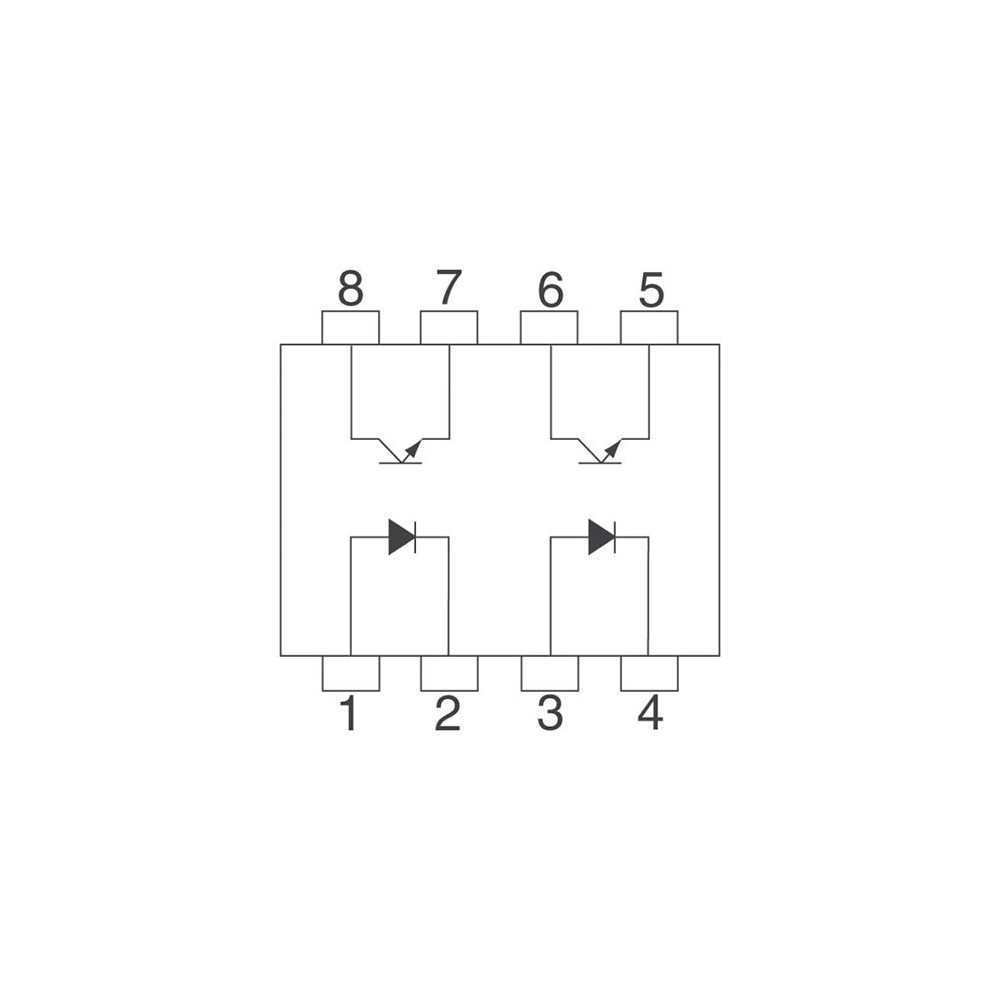 2xOptok.5kV 80V 50mA DIP8 - OOKLTV826