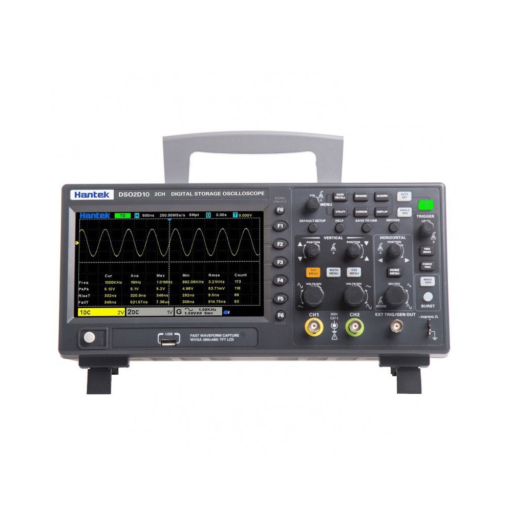 Hantek 2D10   2x100Mhz+Signal generator - OSC2D10