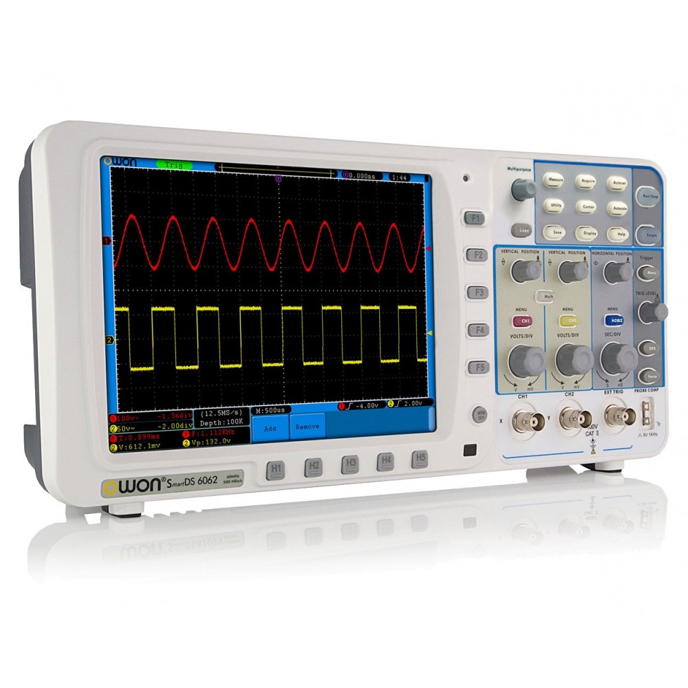Osciloskop OWON 2X60MHz Digital - OSCSDS6062