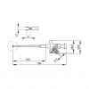 Ispitna klema crna 158mm KLEPS30 - ALIK5CN