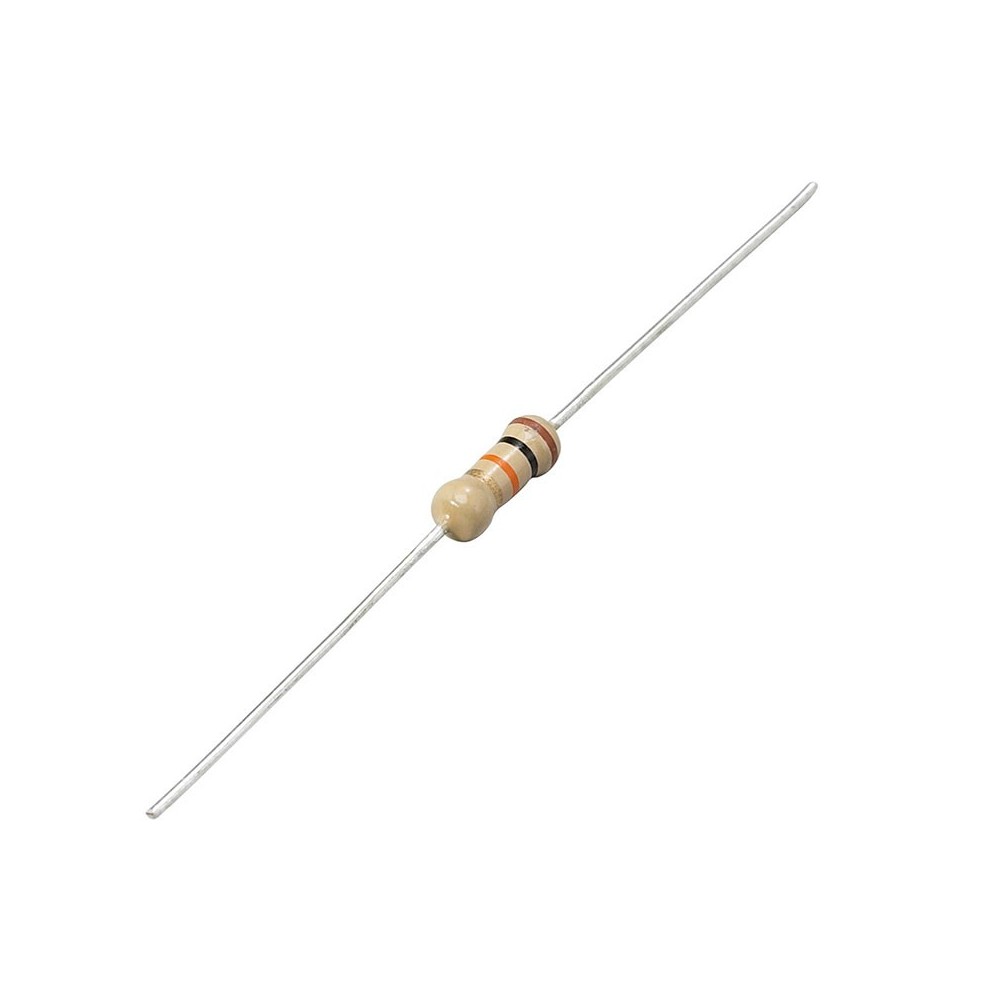 Otpornik uglj. 1/2W 180K  - OTU1/2-180K
