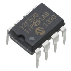 512X12 Flash 6I/O 4MHz DIP8