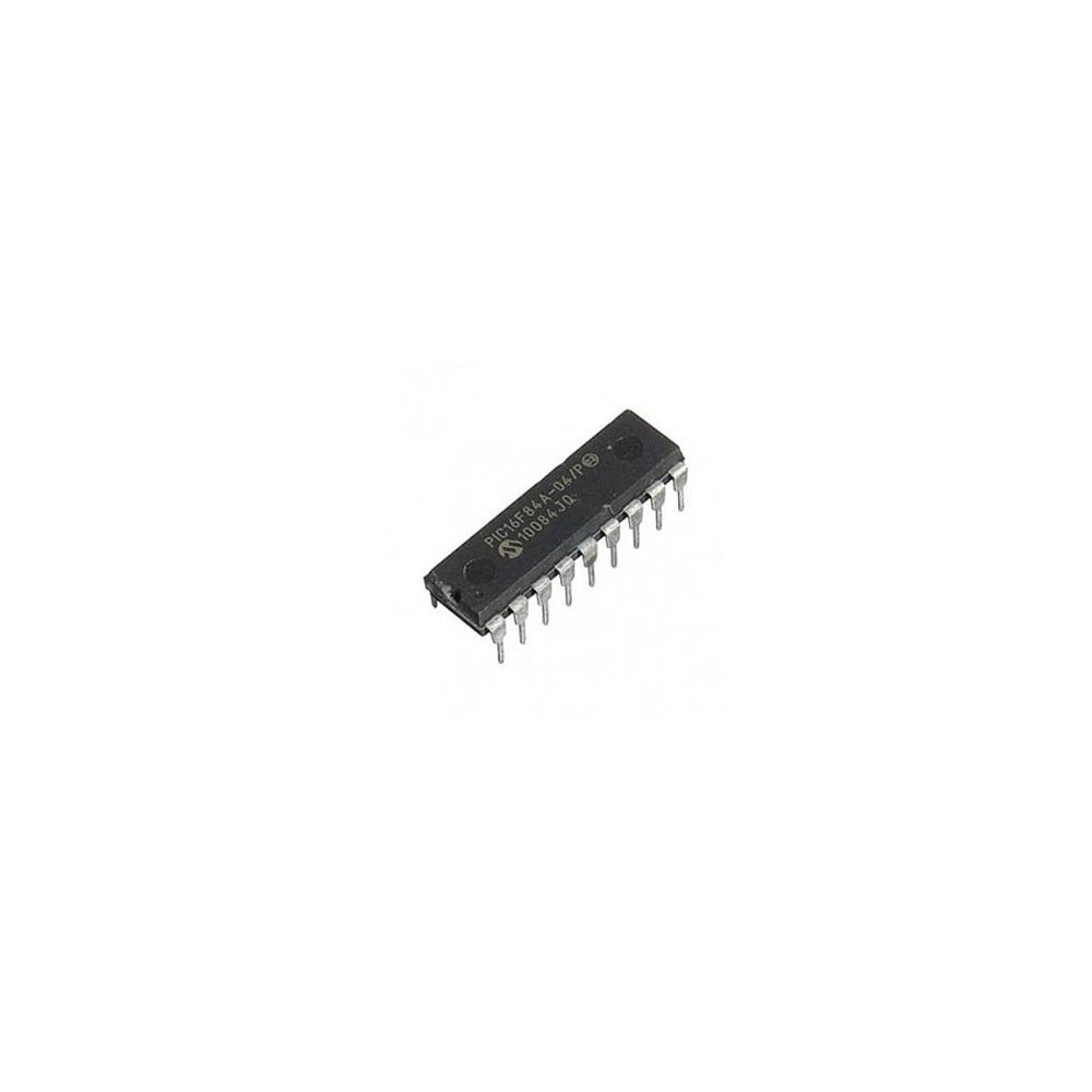 1KX14 Flash 13I/O 20MHz DIP18 - PCPIC16F84A-20/P