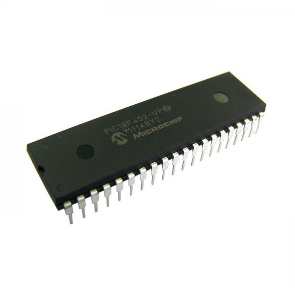 16KX16 Flash 34I/O 40MHz DIP 40 - PCPIC18F452-I/P