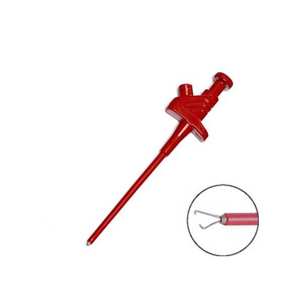 Ispitna klema crvena 158 mm KLEPS30 - ALIK5CR
