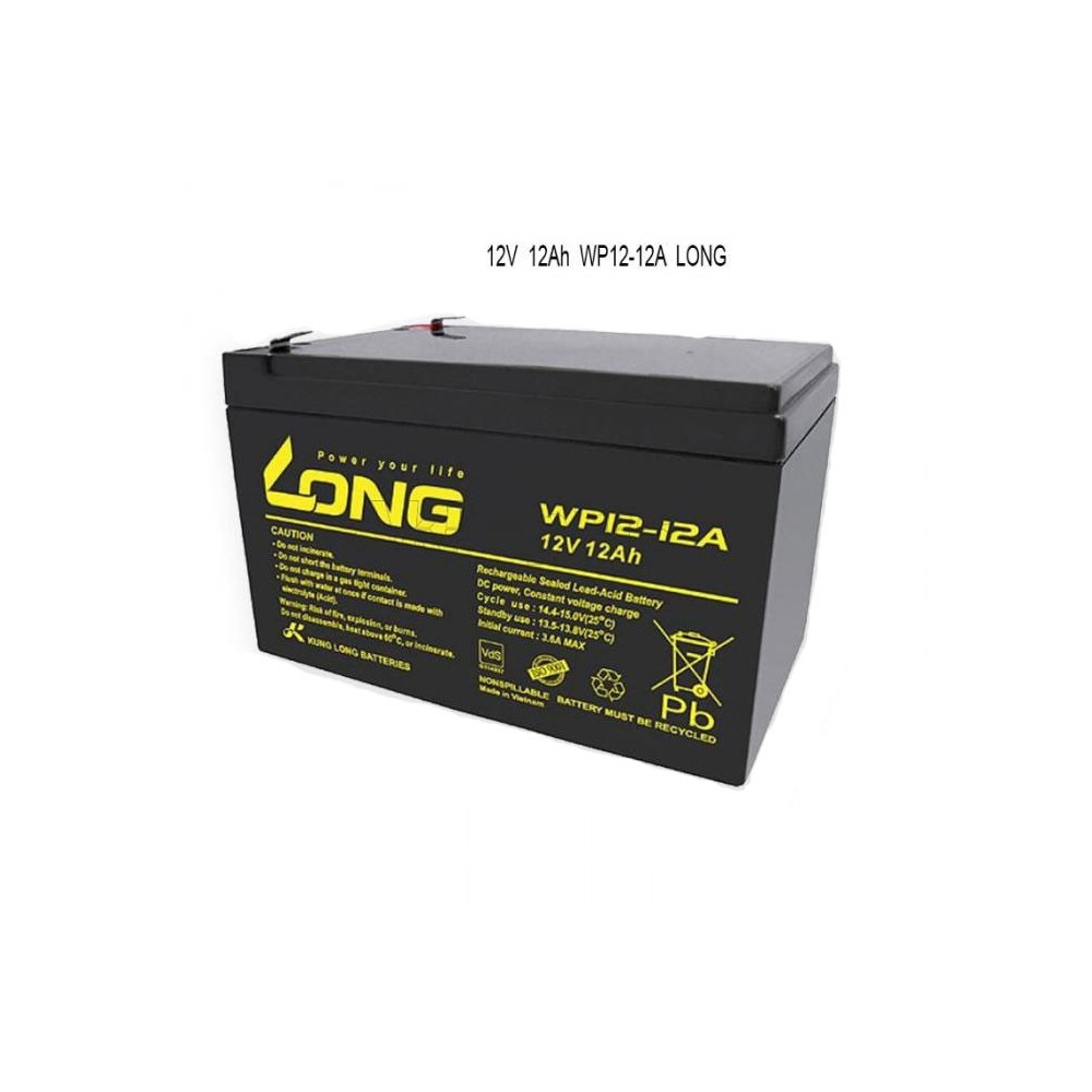 Akumulator 12V 12Ah LONG 151x98x94 - AK12-12