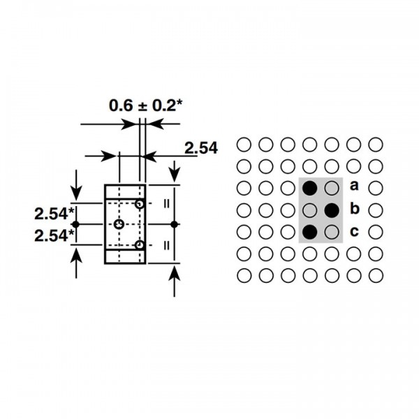 Trimer pot.  64W  20R - POTR64W-25