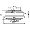 Dioda disk DR856-250  250A 1200V - DIODR856-250