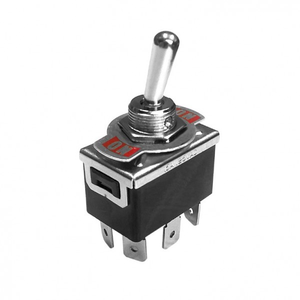 Prek.kip 2x6A 250V AC, U U ,Ø12mm - PREKK2UU-10