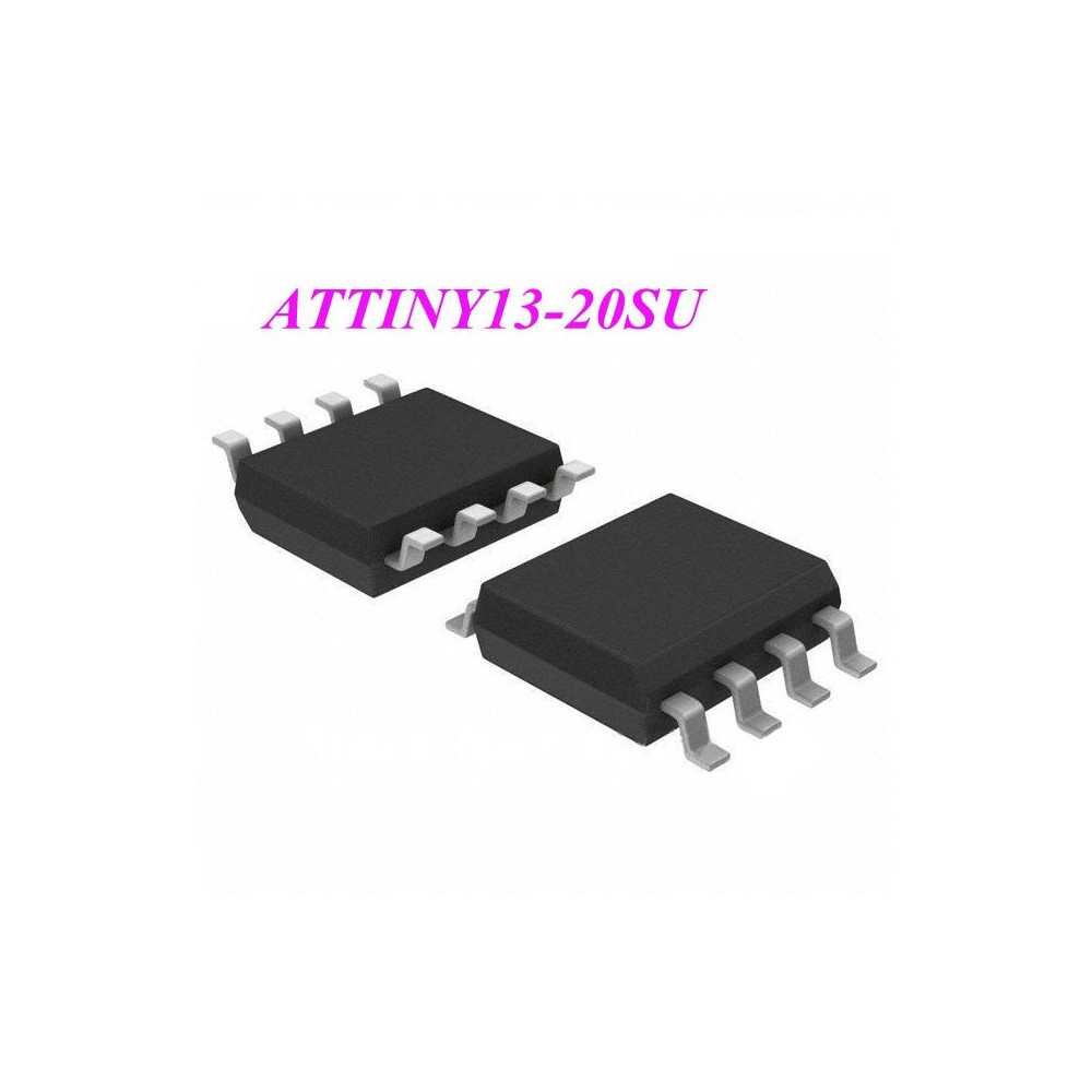 ISP-MC 2,7-5,5V 1K-Flash 20MHz SO8 - PCATTINY13-20SU
