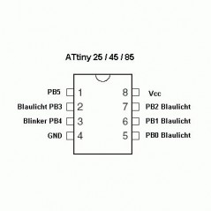 ISP-MC2,7-5,5V 2K-FLAS 20MHz dip08