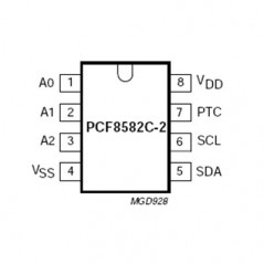 IC EEPROM  256B DIP8