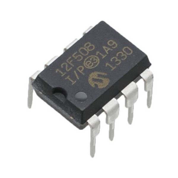 512X12 Flash 6I/O 4MHz DIP8 - PCPIC12F508-I/P