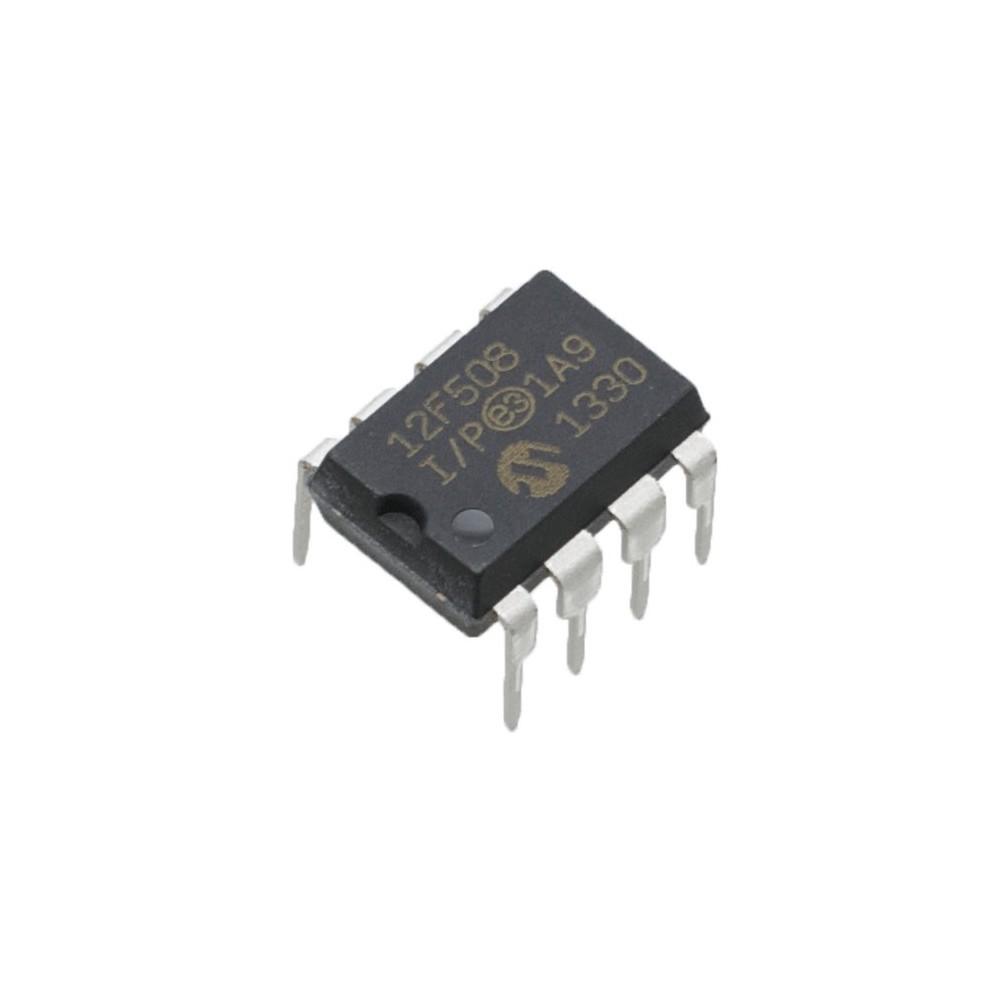 512X12 Flash 6I/O 4MHz DIP8 - PCPIC12F508-I/P