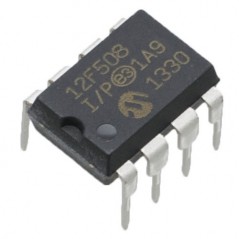 512X12 Flash 6I/O 4MHz DIP8