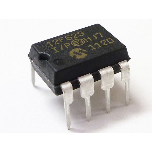 1KX14 Flash 6I/O 20MHz DIP8 - PCPIC12F629-I/P
