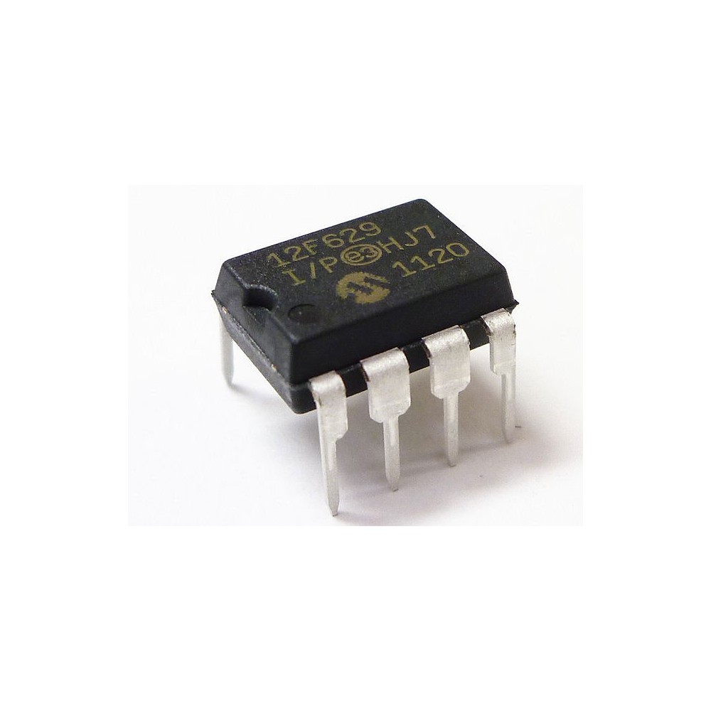 1KX14 Flash 6I/O 20MHz DIP8 - PCPIC12F629-I/P