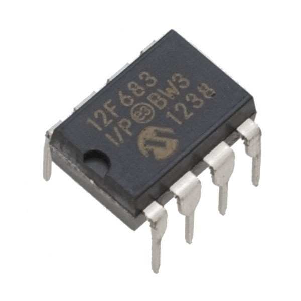 2KX14 Flash 6I/O 20MHz DIP8 - PCPIC12F683-I/P