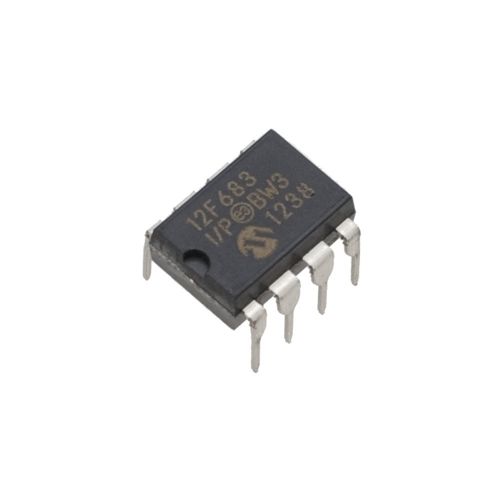 2KX14 Flash 6I/O 20MHz DIP8 - PCPIC12F683-I/P