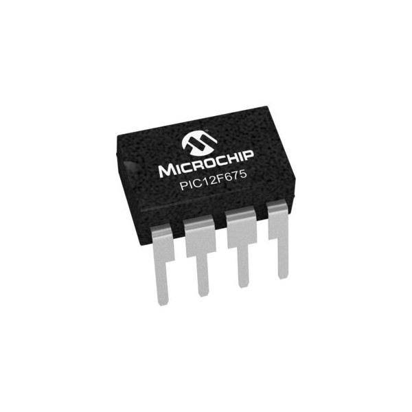 1KX14 Flash 6I/O 20MHz DIP8 - PCPIC12F675