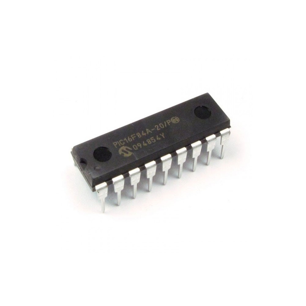 1KX14 Flash 13I/O 4MHz DIP18 - PCPIC16F84A-04/P