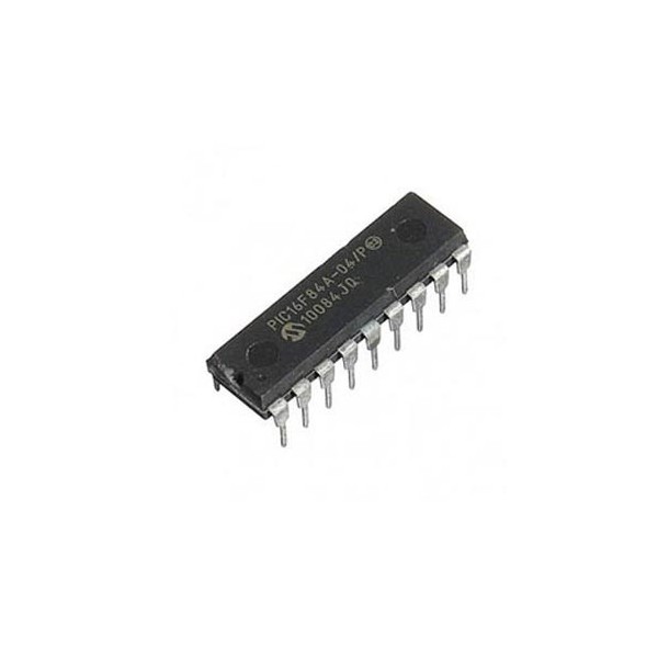 1KX14 Flash 13I/O 20MHz DIP18 - PCPIC16F84A-20/P