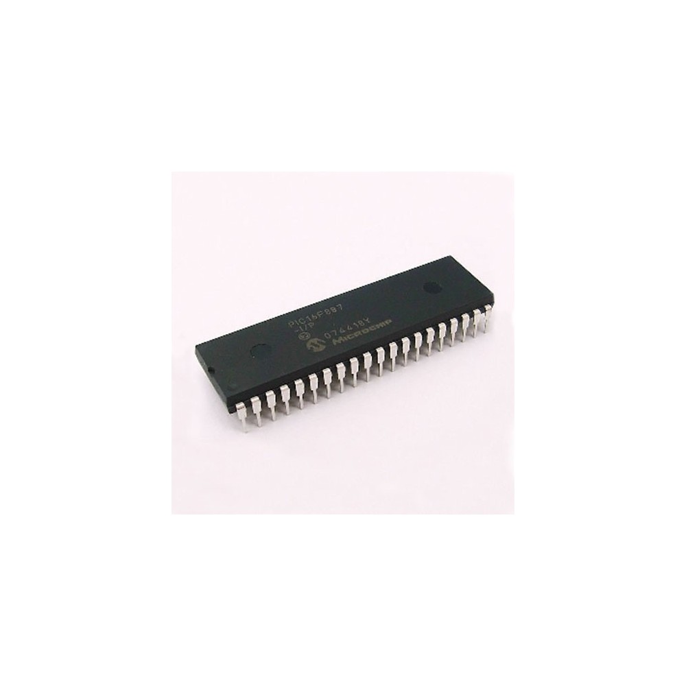 8KX14 Flash 36I/O 20MHz DIP40 - PCPIC16F887-I/P