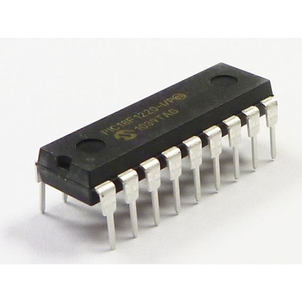 2KX16 Flash 16I/O 40MHz DIP18 - PCPIC18F1220-I/P
