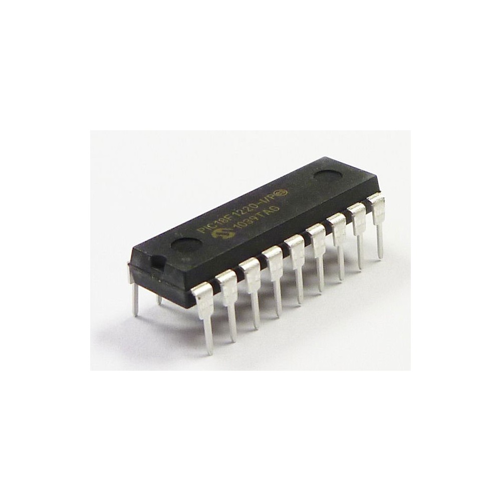 2KX16 Flash 16I/O 40MHz DIP18 - PCPIC18F1220-I/P