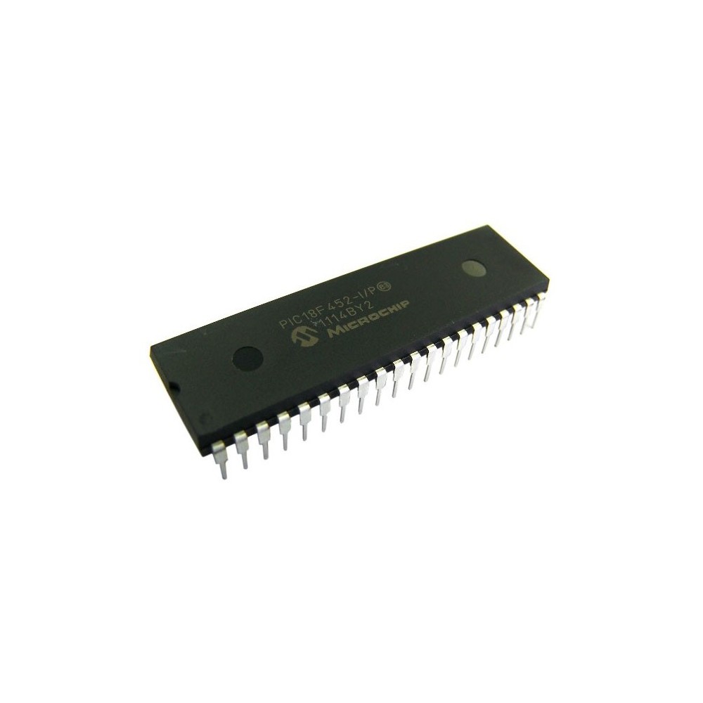 16KX16 Flash 34I/O 40MHz DIP 40 - PCPIC18F452-I/P