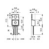 Dioda ultrafast 200V 16A(2x8) 35ns TO220 - DIOBYV32/200