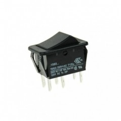 Prek.uni.2 x On/On 16A/250V Crni ARCO