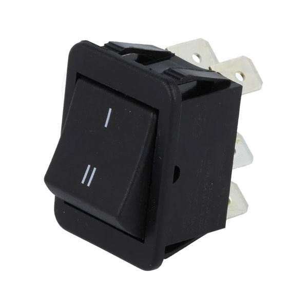 Prek.uni.2 x On/On 16A/250V Crni ARCO - PREU2B
