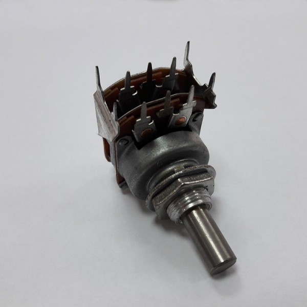 Obrtni pot.stereo lin. 10K  6mm - POOBSLI-10K