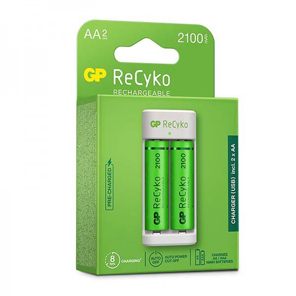 Punjač+bat NiMH.2x2100mAh E211  GP - PUBGPU211