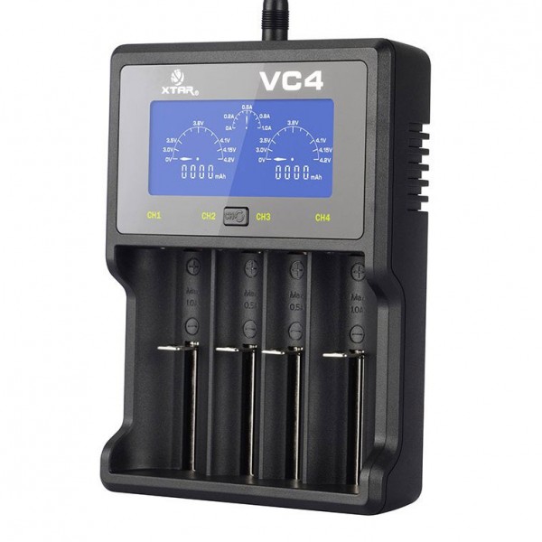 Punjač baterija Li-ion ,Nimh,XTAR -VC4  - PUB-LIVC4