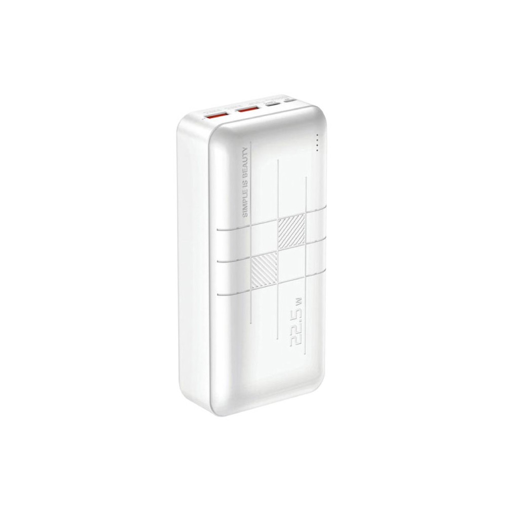 Power bank 30000mAh 2 x USB, 1 x microUSB, 1 x USB-C - PUBPB30