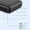 Power bank 10000mAh crni 2XUSB - PUBRPP153