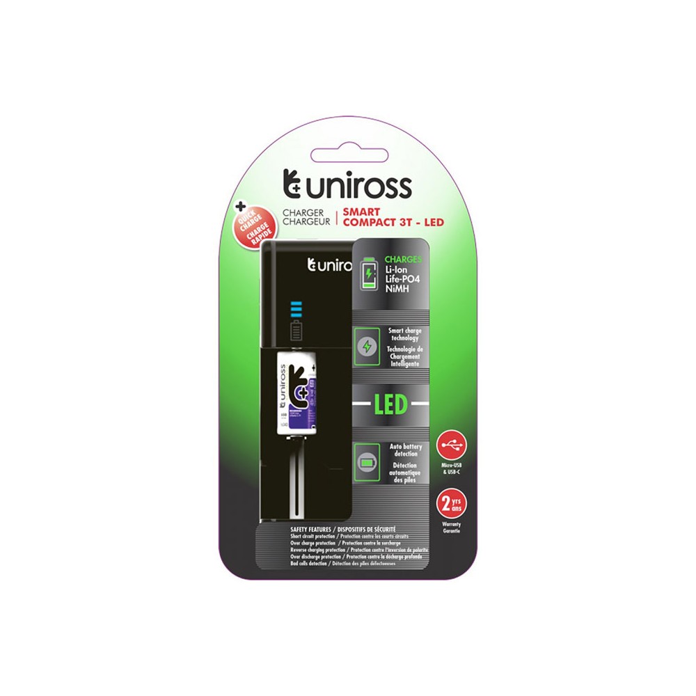 Uniross Punjač COMPACT 3T LED - PUB-UNI2