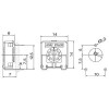 Trimer pot. PT15LV  500 - POTR15LV-500